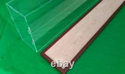 30 x 6 x 12 Acrylic Display Case Showcase for Large Scale Trains and Ships