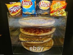 305Displays 18 Pizza Showcase Retail Store Acrylic Display Cases