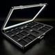 34x22 Aluminum Display Case with LED Lights and Lock for Trading Cards