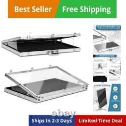 34x22 Portable Trade Show Display Case for Trade Shows & Table Top Card Dis
