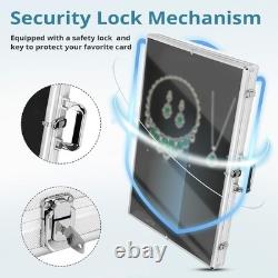 34x22 Portable Trade Show Display Case for Trade Shows & Table Top Card Dis