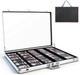 34x22 Premium Trading Card Display Case with Alloy Lock & Anti-Wear Surface