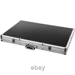 36.6x24 Extra Large Aluminum Display Box Lockable Trade Showcase Acrylic Top