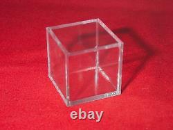 36 Pack Golf Ball Cubes Stand BCW Display Cases Stackable 6 Boxes