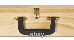 36 inch Portable Natural Pine Wood Countertop Display Case 24W x 36L x 4D