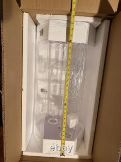 360° Electric Rotating Clear Display Case with Built In LED 27.5in X 13.5in