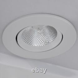 360° Rotating Clear Display Case with LED Lights for Jewelry & Collectibles