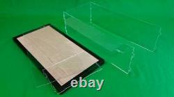 36Lx24Wx10H Acrylic Display Case Box Table Top Kit Black Frame for Lego Toys