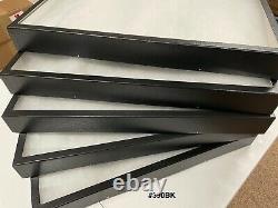 #390 (5) Riker Mount Display Case Shadow Box Frame Tray 20 X 14 X 2