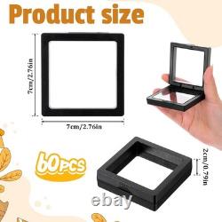 3D Floating Frame Shadow Box Picture Frame Jewelry Display Protection LOT