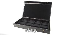 4 Pack Wholesale Lot Pocket Watch Display Cases Storage Boxes For 12 Watches New