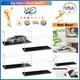 4 Pcs Clear Acrylic Car Display Cases for 124 Scale Models Dustproof Showcas