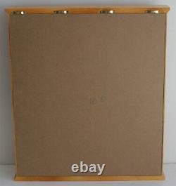 41 Shot Glass Display Case Rack Holder Wall Cabinet, Shadow Box SC03-OA