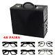 48 Pairs Sunglass Box Suitcase Storage Box Eyeglasses Display Organizer Box PU
