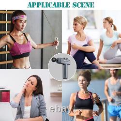 5 PCS Massage Gun Power Massagers Vibration Muscle Therapy Percussion Tissue