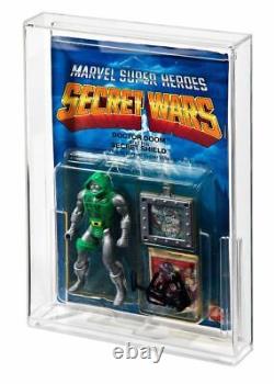 5 x Secret Wars Carded Figure Acrylic Display Cases (ADC-022)