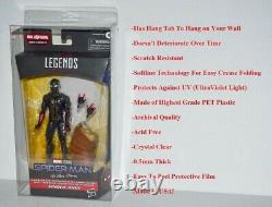 50 Marvel Legends Series Action Figures Plastic Protectors Case Display Boxes
