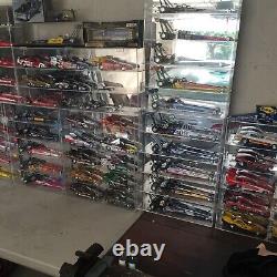 54 Die Cast Dragster Funny Car Pro Mods. All In Display Cases And Original Boxs