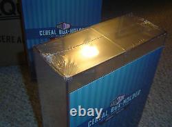 (6) Ballqube Cereal Box Display Case Holder Cube