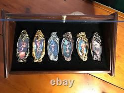 6 Fantasy KNIGHTSTONE COLLECTIONS Franklin Mint VALLEJO Knives Withdisplay Box