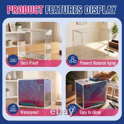 6 PCS ETB Protector Case, 5mm ETB Acrylic Display Case, Clear Ultra Acrylic Boxe