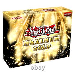6 x YuGiOh Maximum Gold Display Box 1st Edition Mini Boxes Factory Sealed Case