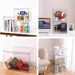 6PCS Clear Plastic Handbag Storage Organizer for Closet, Acrylic Display Case US