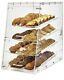 ADC-4 4-Tier Pastry Display Case, Acrylic, Clear, Medium