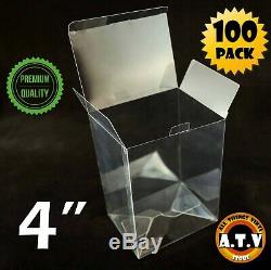 ATV Display Box Cases / Protectors For 4 Funko Pop Vinyl (Pack of 100)