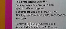 AURORA AFX Race Case Model Motoring TJet Slot Car Tool Pit Kit Box Display Tray