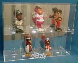 Acrylic Bobblehead Display Case Holds 14 New in Box Made in the USA