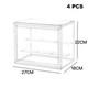 Acrylic Clear Display Storage Box for Figurines, Dolls, Action Figures