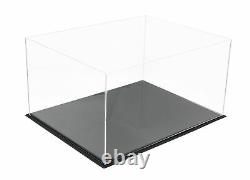 Acrylic Clear TableTop Display Case-Medium Rectangle Box 15.25x12x9(A025-CDS)