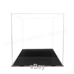 Acrylic Display Box 22 Large Perspex Case 56cm Plastic Base Dustproof Figures