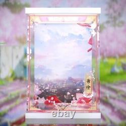 Acrylic Display Box Case for GSAS Tian Guan Ci Fu 1/7 Xie Lian Figure Dustproof