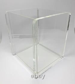 Acrylic Display Box Collectible Display Case Clear Store Display 6.75 x 7 x 9