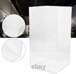 Acrylic Display Case (12 X 12 X 24 Inch), Tall Clear Plastic Box Dust Proof Acti
