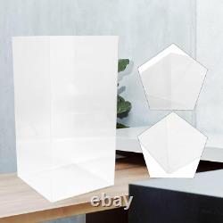 Acrylic Display Case (12 X 12 X 24 Inch), Tall Clear Plastic Box Dust Proof Acti