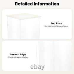 Acrylic Display Case (12 X 12 X 24 Inch), Tall Clear Plastic Box Dust Proof Acti
