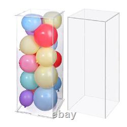 Acrylic Display Case Cube Box Dustproof Countertop Protection Organizer Stand