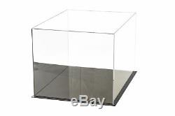 Acrylic Display Case Large Rectangle Box-with Mirror 18 x 14 x 12(A014-MDS)