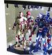 Acrylic Display Case Light Box for 2 12 1/6 Figure Captain America Steve Rogers