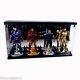 Acrylic Display Case Light Box for Four 12 1/6th Scale IRON MAN 3 Action Figure
