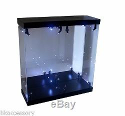 Acrylic Display Case Light Box for Hot Toys 12 1/6 Scale Marvel Avengers Figure