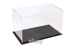 Acrylic Display Case Medium Rectangle Box Clear 14 x 8 x 8.5 (A011-CDS)