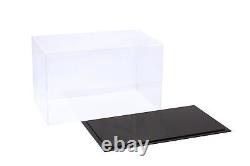 Acrylic Display Case Medium Rectangle Box Clear 14 x 8 x 8.5 (A011-CDS)