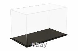 Acrylic Display Case Medium Rectangle Box Clear 15 x 8 x 9 (A013-CDS)