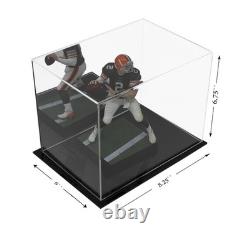 Acrylic Display Case-Small Rectangle Box with Mirror 8.25 x 6 x 6.75 (A003-MDS)
