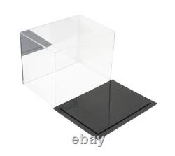 Acrylic Display Case-Small Rectangle Box with Mirror 8.25 x 6 x 6.75 (A003-MDS)
