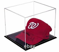 Acrylic Display Case-Small Square Box Clear 8.75 x 7.75 x 7 (A006-CDS)